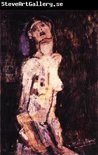 Amedeo Modigliani Suffering Nude